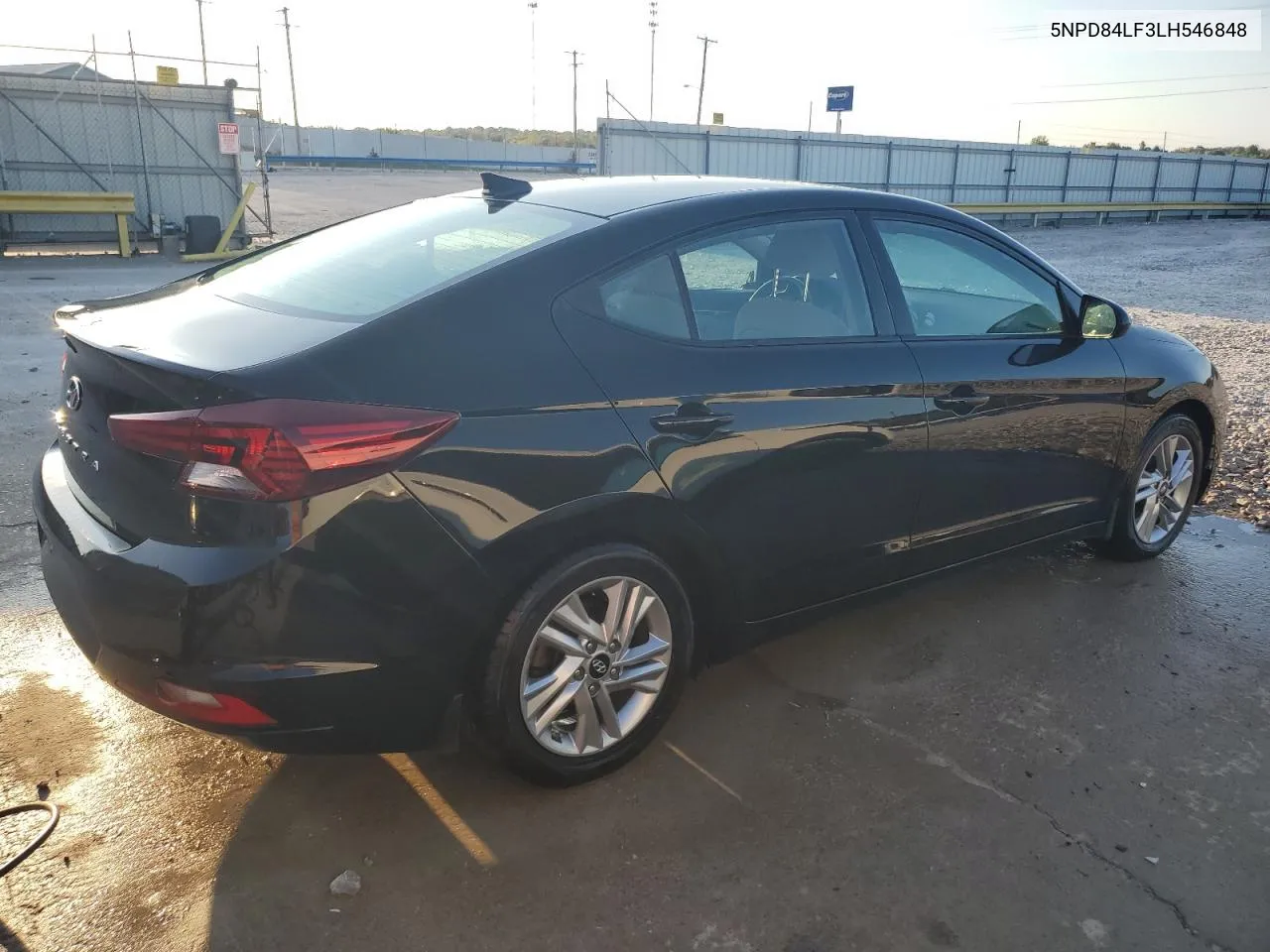 2020 Hyundai Elantra Sel VIN: 5NPD84LF3LH546848 Lot: 71304724