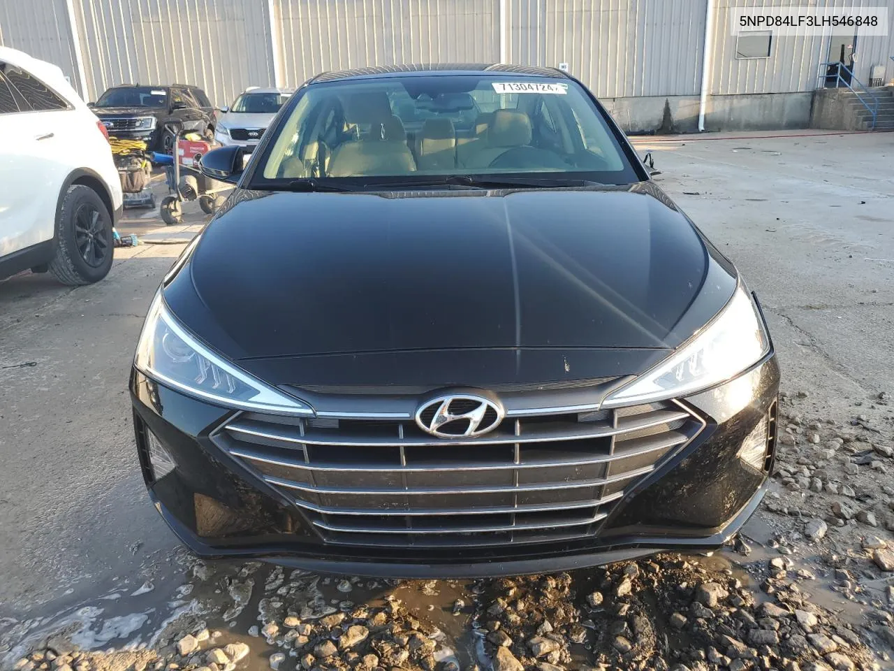 2020 Hyundai Elantra Sel VIN: 5NPD84LF3LH546848 Lot: 71304724