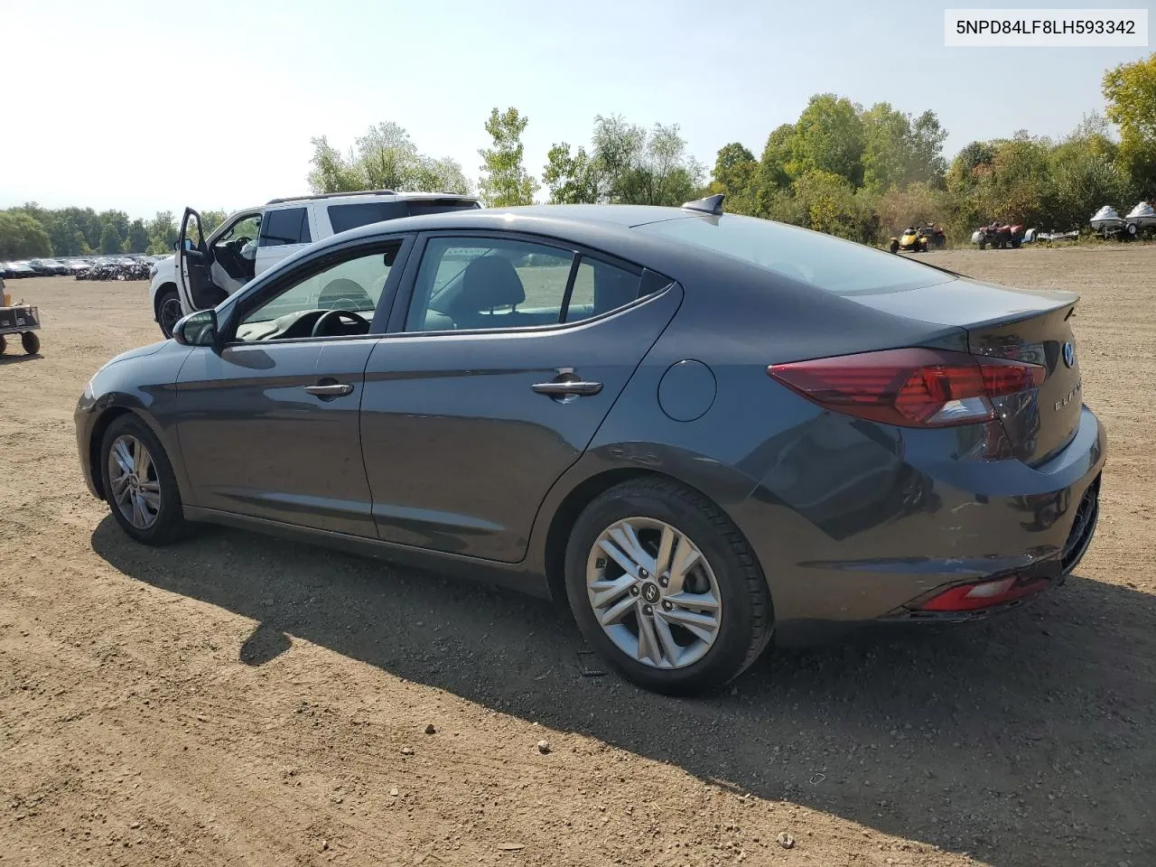 2020 Hyundai Elantra Sel VIN: 5NPD84LF8LH593342 Lot: 71352414