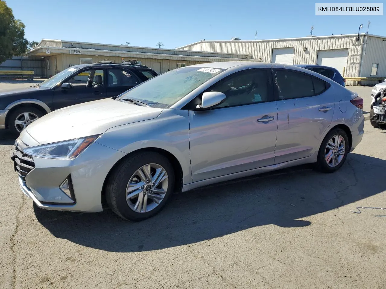 2020 Hyundai Elantra Sel VIN: KMHD84LF8LU025089 Lot: 71352904