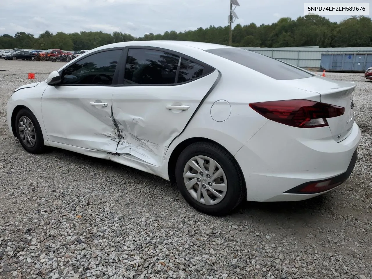 2020 Hyundai Elantra Se VIN: 5NPD74LF2LH589676 Lot: 71353574