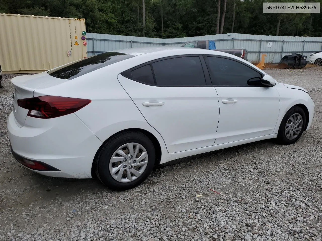 2020 Hyundai Elantra Se VIN: 5NPD74LF2LH589676 Lot: 71353574