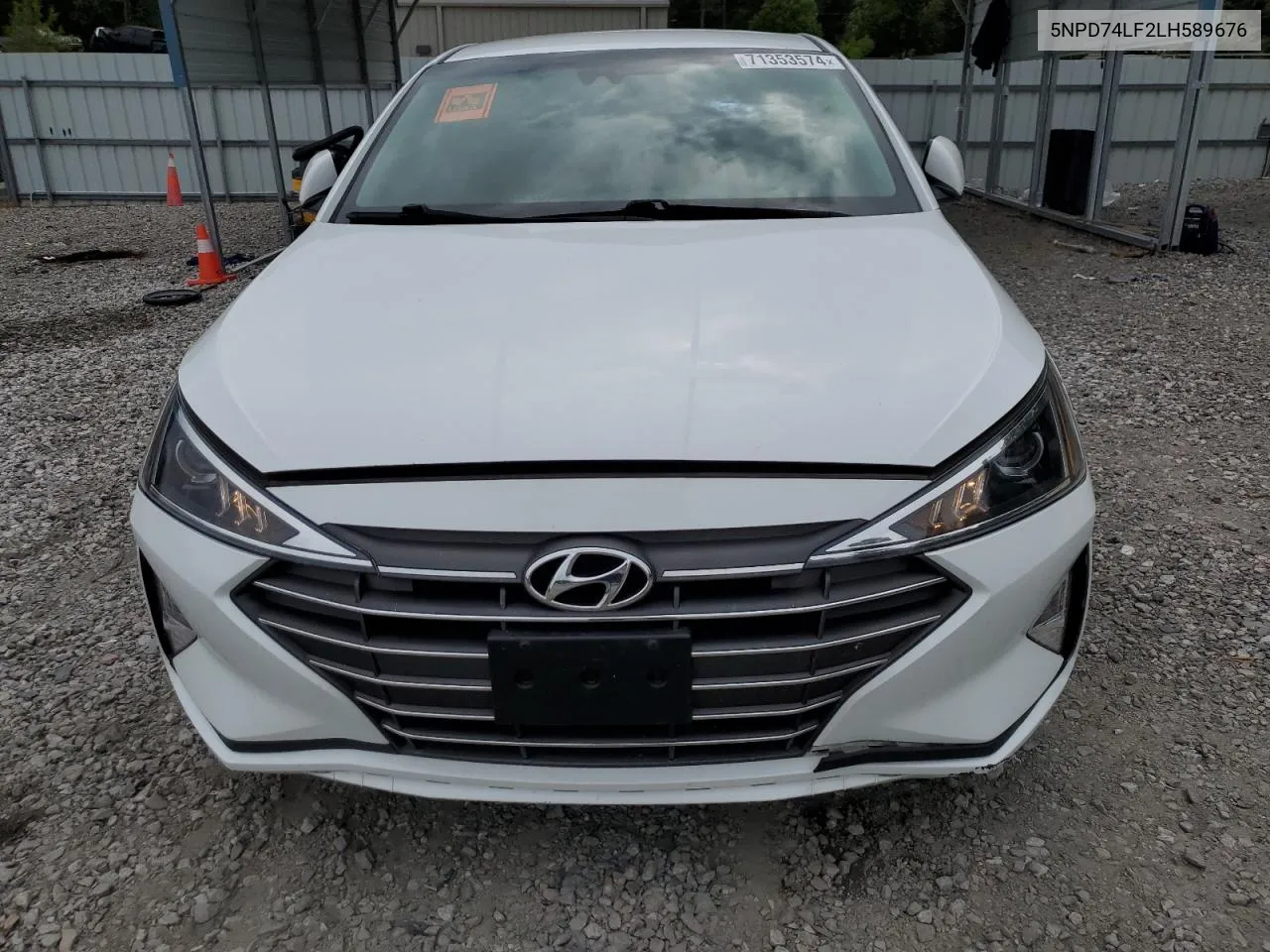 5NPD74LF2LH589676 2020 Hyundai Elantra Se