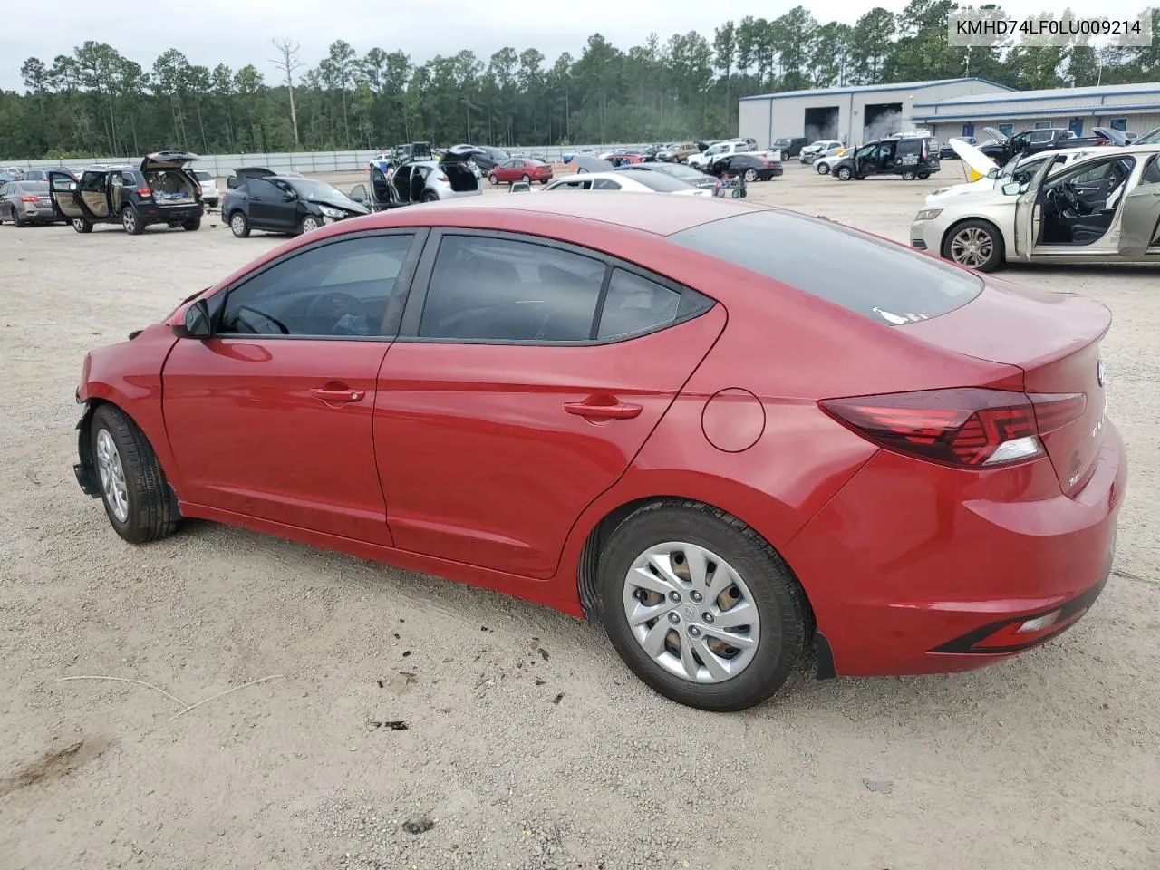 KMHD74LF0LU009214 2020 Hyundai Elantra Se