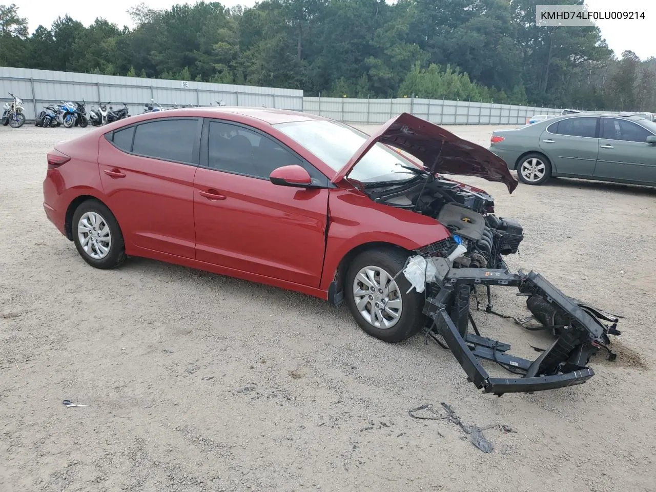 KMHD74LF0LU009214 2020 Hyundai Elantra Se