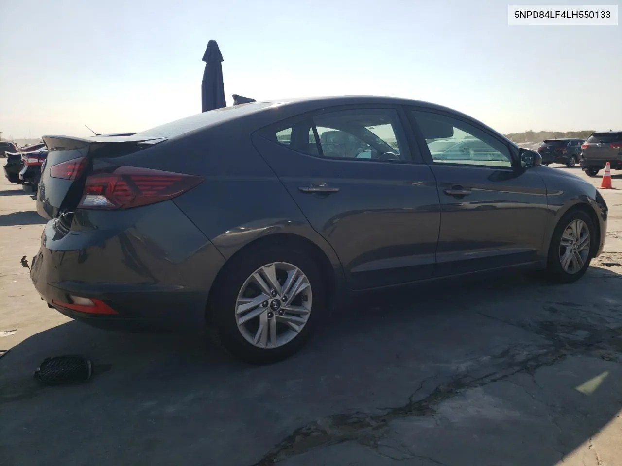 2020 Hyundai Elantra Sel VIN: 5NPD84LF4LH550133 Lot: 71381154