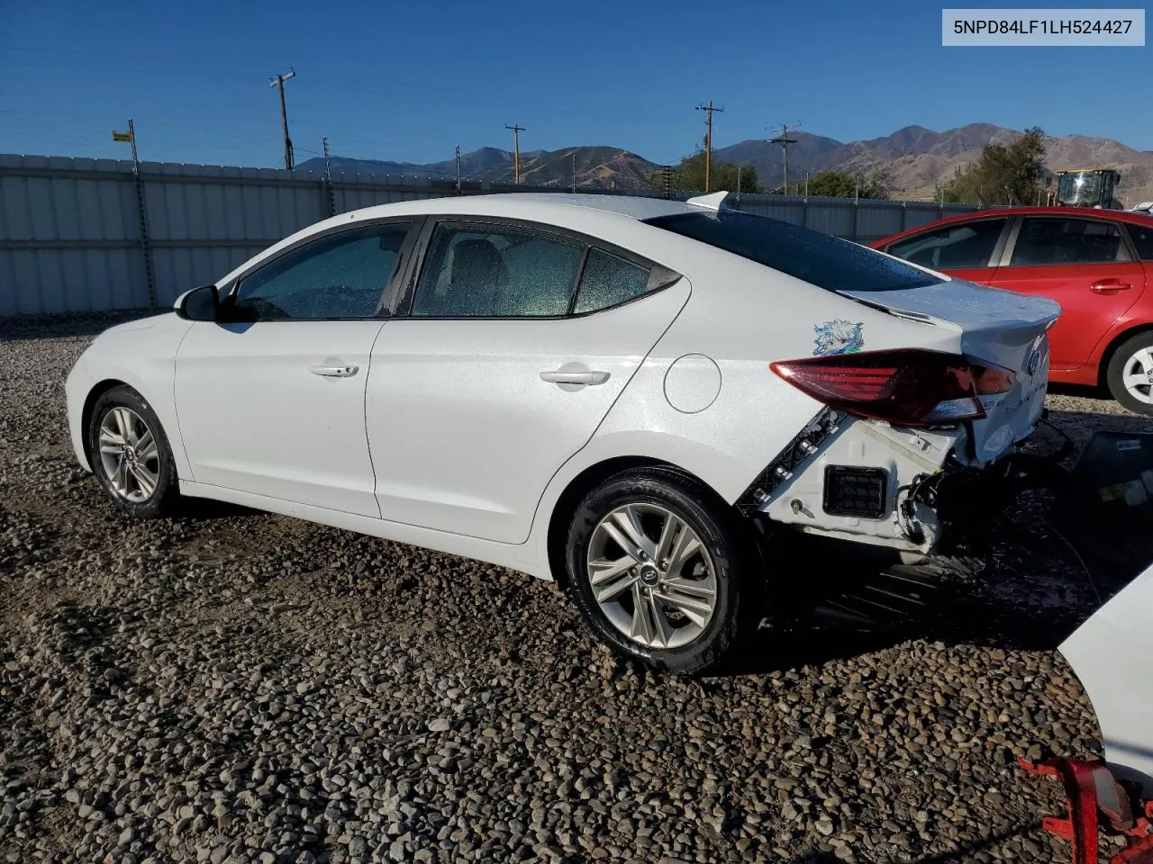 2020 Hyundai Elantra Sel VIN: 5NPD84LF1LH524427 Lot: 71394484