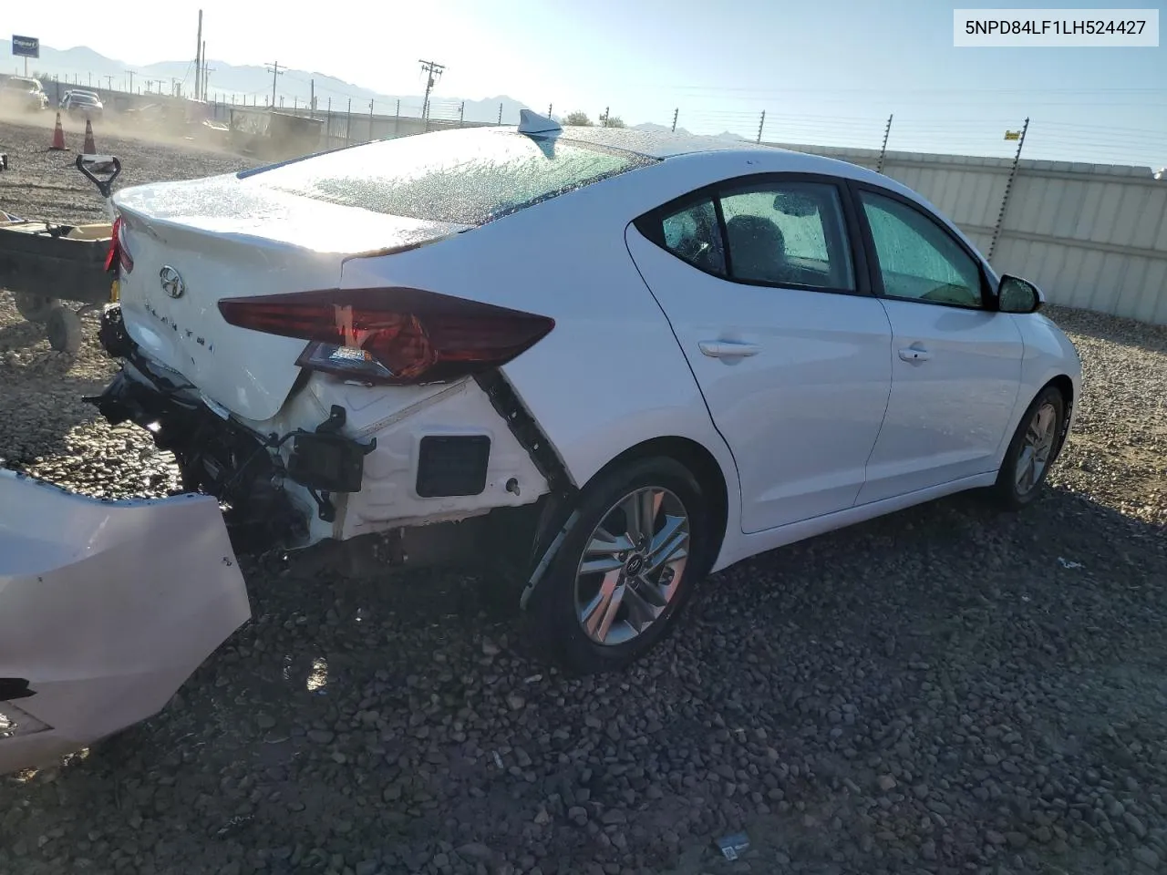 2020 Hyundai Elantra Sel VIN: 5NPD84LF1LH524427 Lot: 71394484