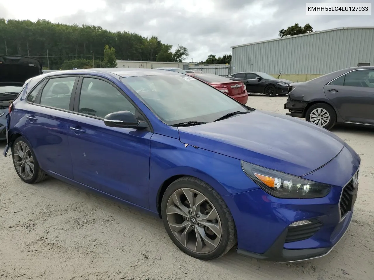 2020 Hyundai Elantra Gt N Line VIN: KMHH55LC4LU127933 Lot: 71477724