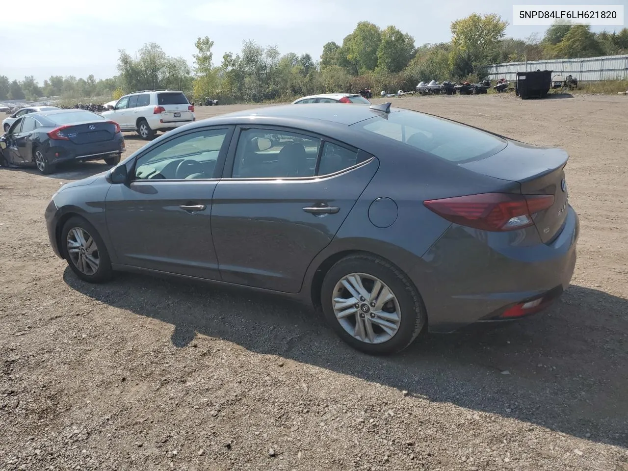 2020 Hyundai Elantra Sel VIN: 5NPD84LF6LH621820 Lot: 71497894