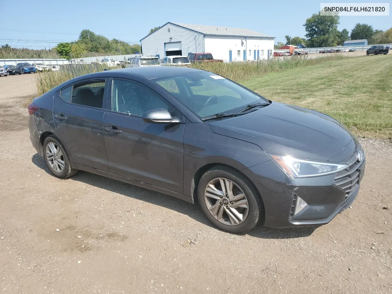 2020 Hyundai Elantra Sel VIN: 5NPD84LF6LH621820 Lot: 71497894