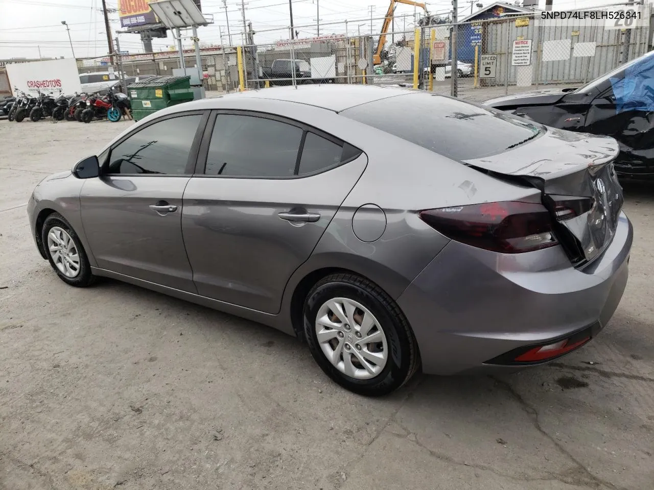 2020 Hyundai Elantra Se VIN: 5NPD74LF8LH526341 Lot: 71500894