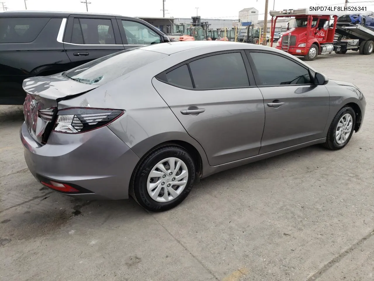 2020 Hyundai Elantra Se VIN: 5NPD74LF8LH526341 Lot: 71500894