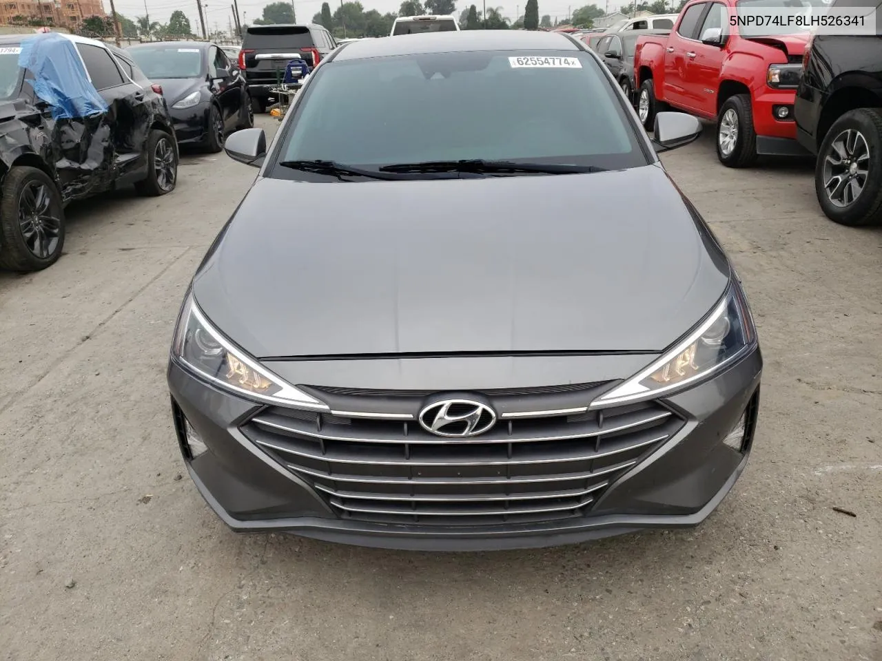 2020 Hyundai Elantra Se VIN: 5NPD74LF8LH526341 Lot: 71500894