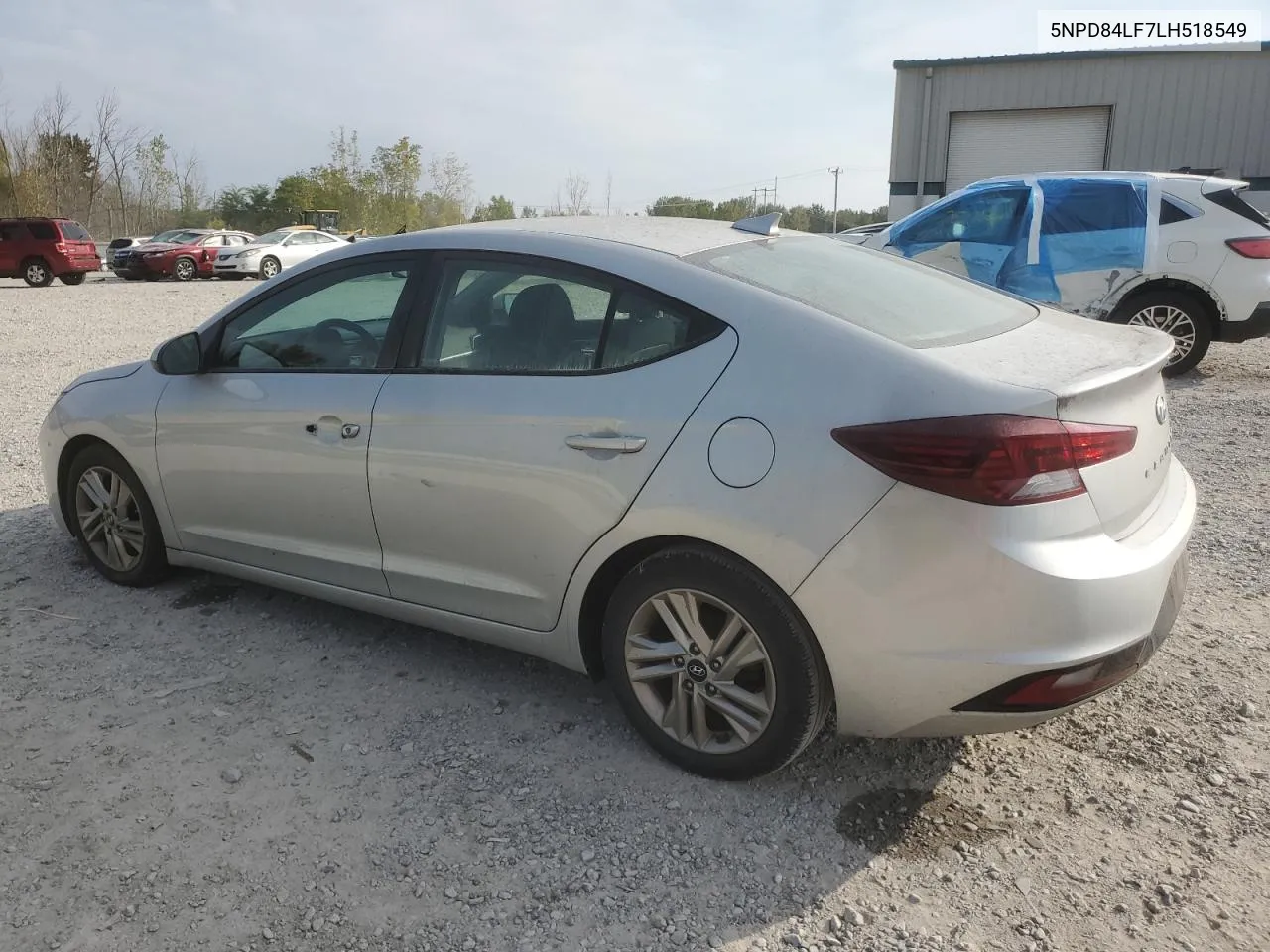 2020 Hyundai Elantra Sel VIN: 5NPD84LF7LH518549 Lot: 71526584