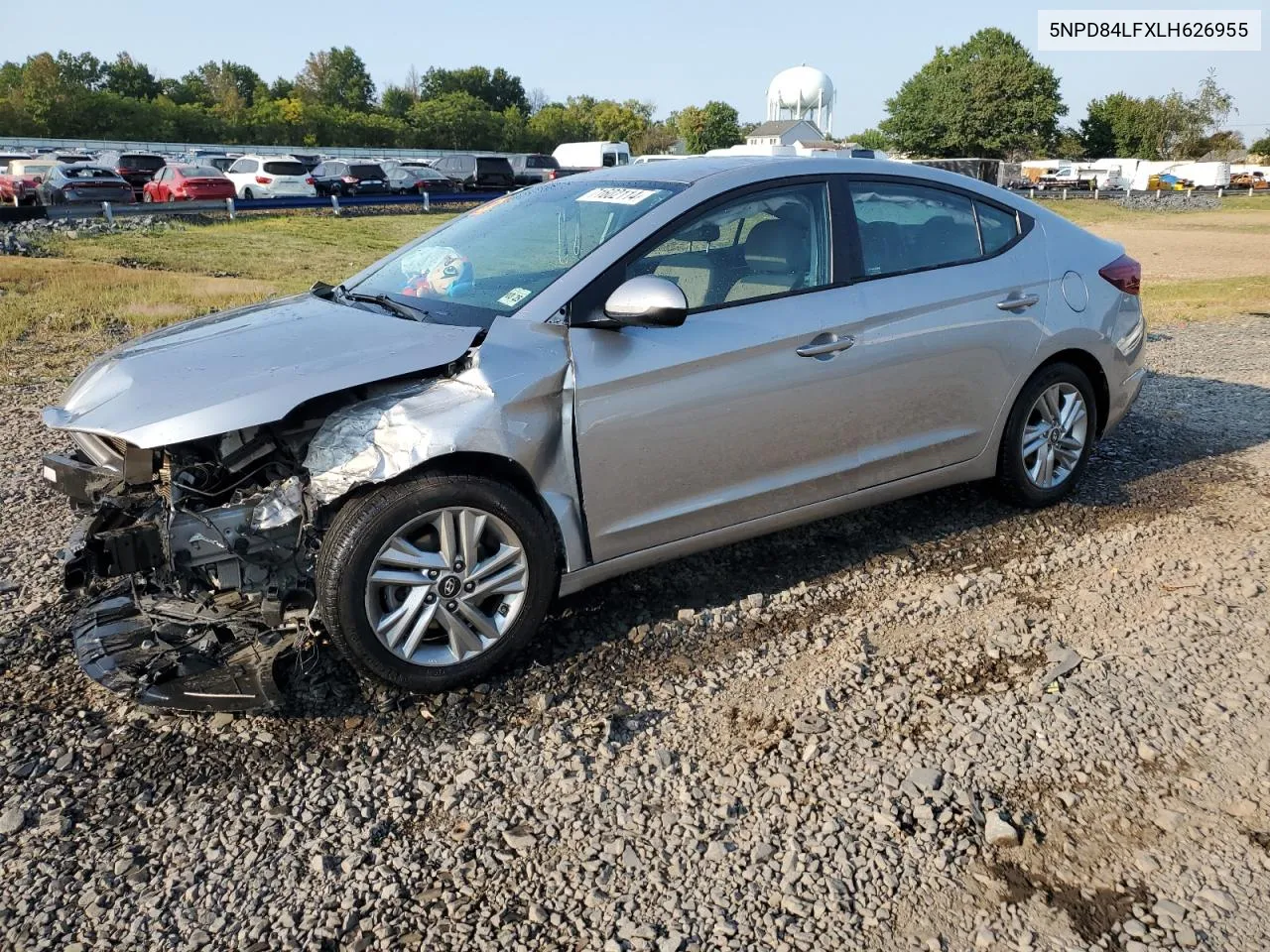 5NPD84LFXLH626955 2020 Hyundai Elantra Sel