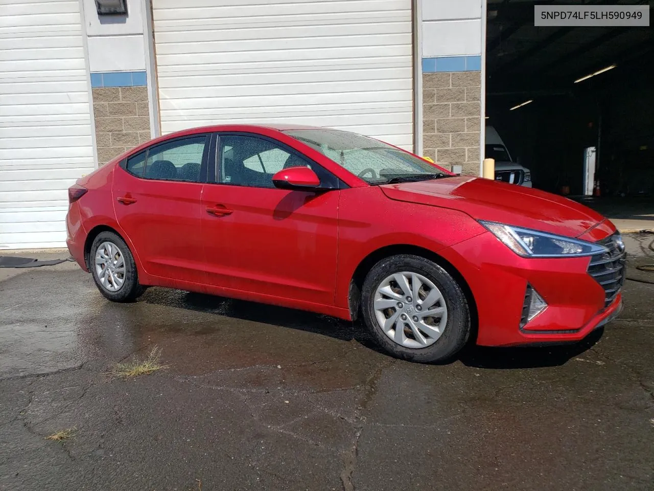 2020 Hyundai Elantra Se VIN: 5NPD74LF5LH590949 Lot: 71614854