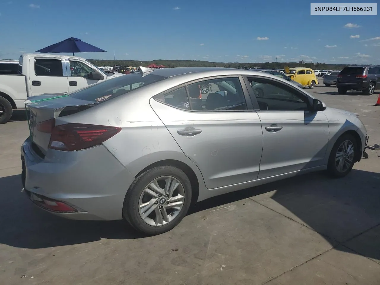 5NPD84LF7LH566231 2020 Hyundai Elantra Sel