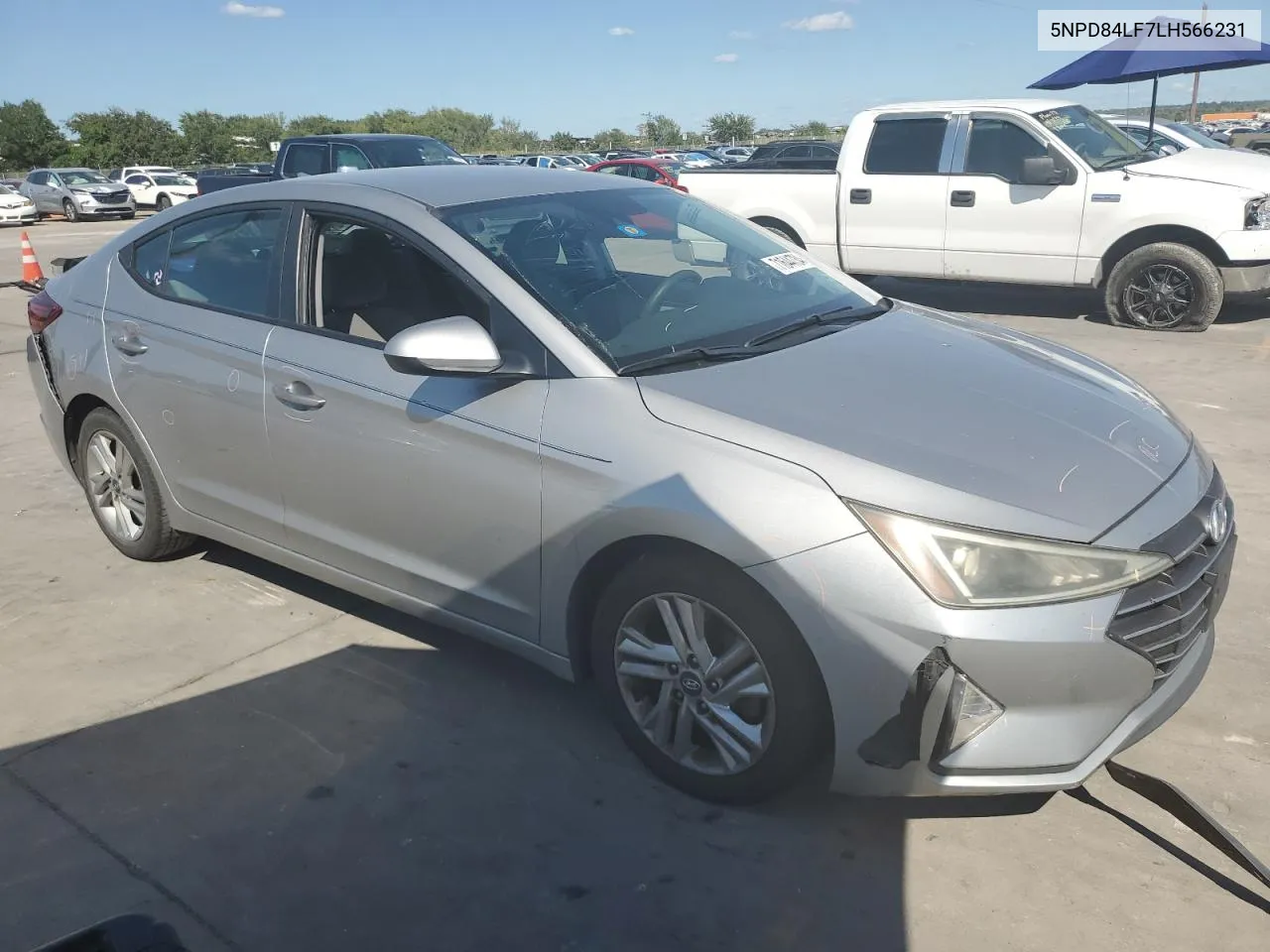 5NPD84LF7LH566231 2020 Hyundai Elantra Sel