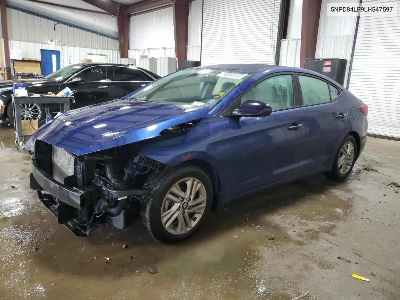 2020 Hyundai Elantra Sel VIN: 5NPD84LF9LH547597 Lot: 71659114