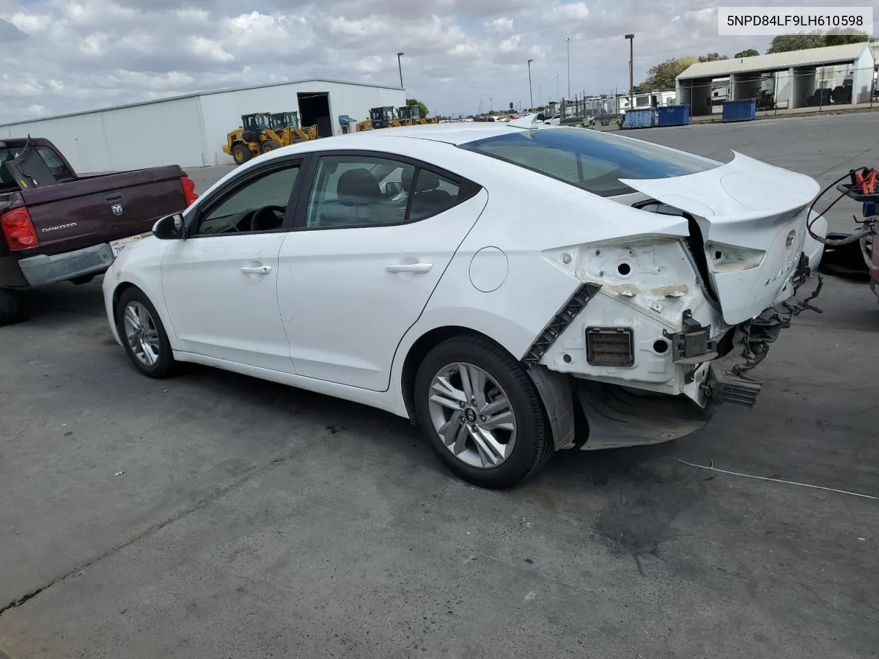 2020 Hyundai Elantra Sel VIN: 5NPD84LF9LH610598 Lot: 71678594