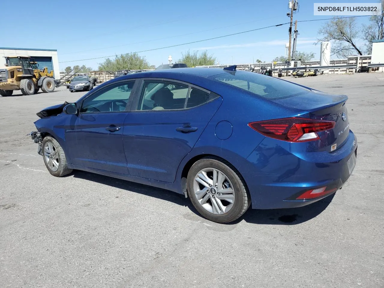 2020 Hyundai Elantra Sel VIN: 5NPD84LF1LH503822 Lot: 71684644