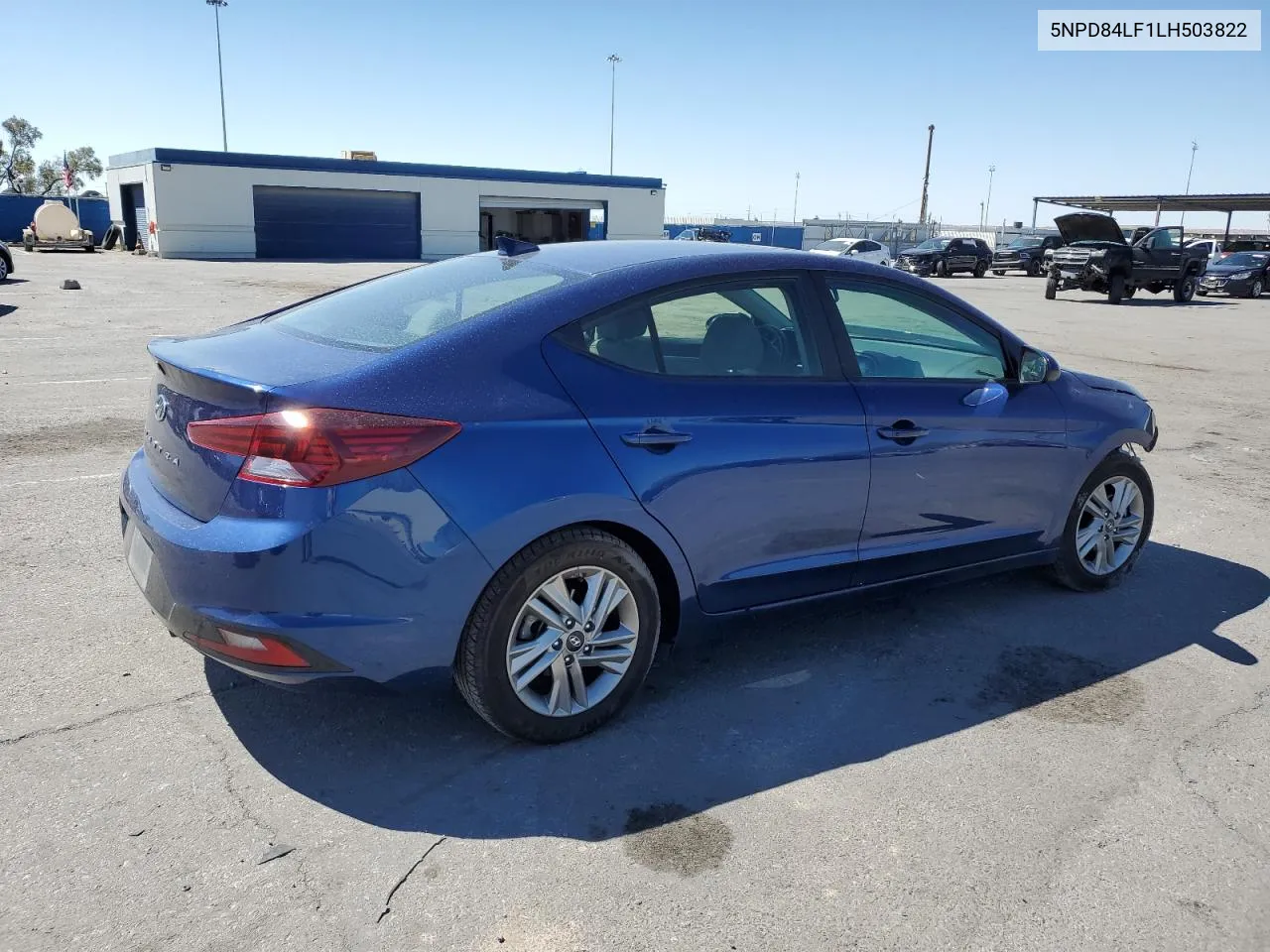 2020 Hyundai Elantra Sel VIN: 5NPD84LF1LH503822 Lot: 71684644