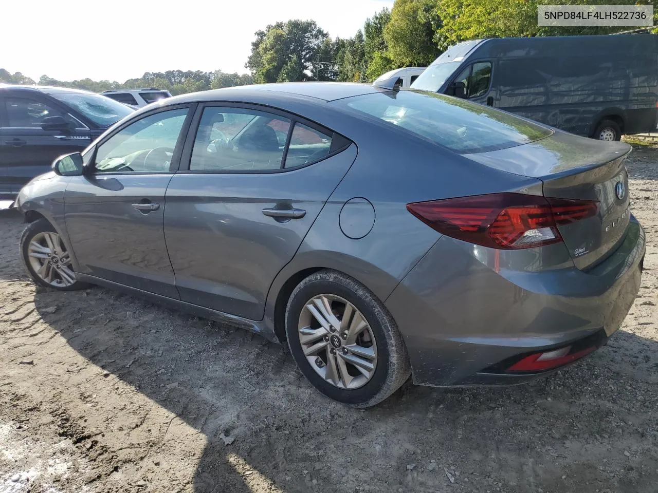 2020 Hyundai Elantra Sel VIN: 5NPD84LF4LH522736 Lot: 71745464