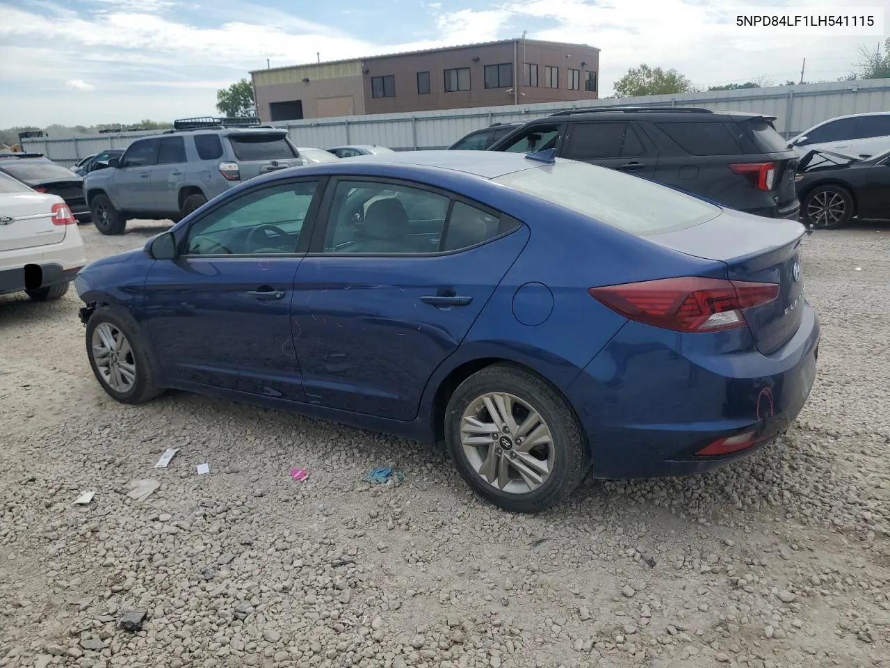 2020 Hyundai Elantra Sel VIN: 5NPD84LF1LH541115 Lot: 71772214