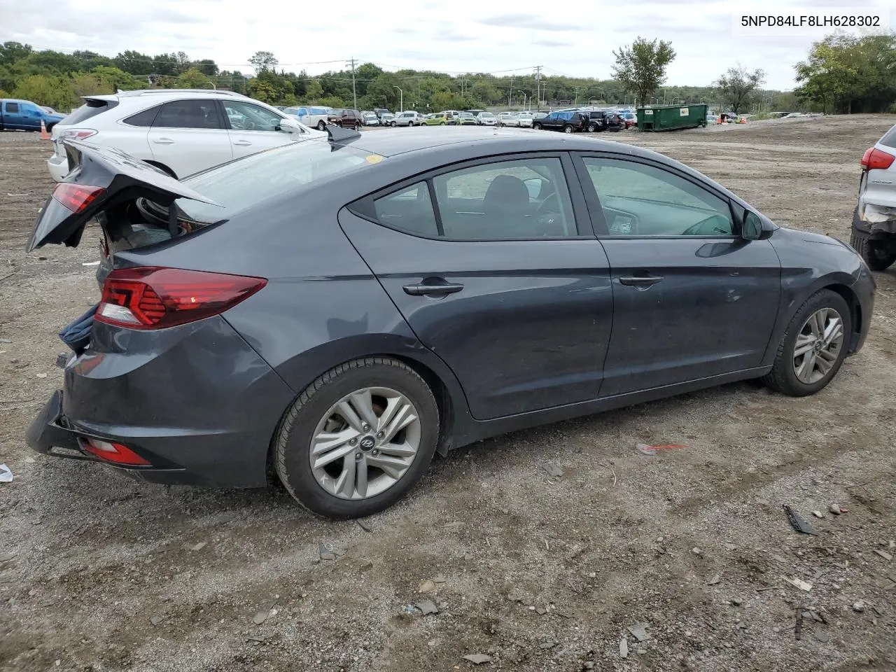 2020 Hyundai Elantra Sel VIN: 5NPD84LF8LH628302 Lot: 71814874