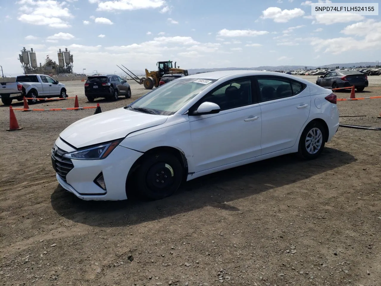 5NPD74LF1LH524155 2020 Hyundai Elantra Se