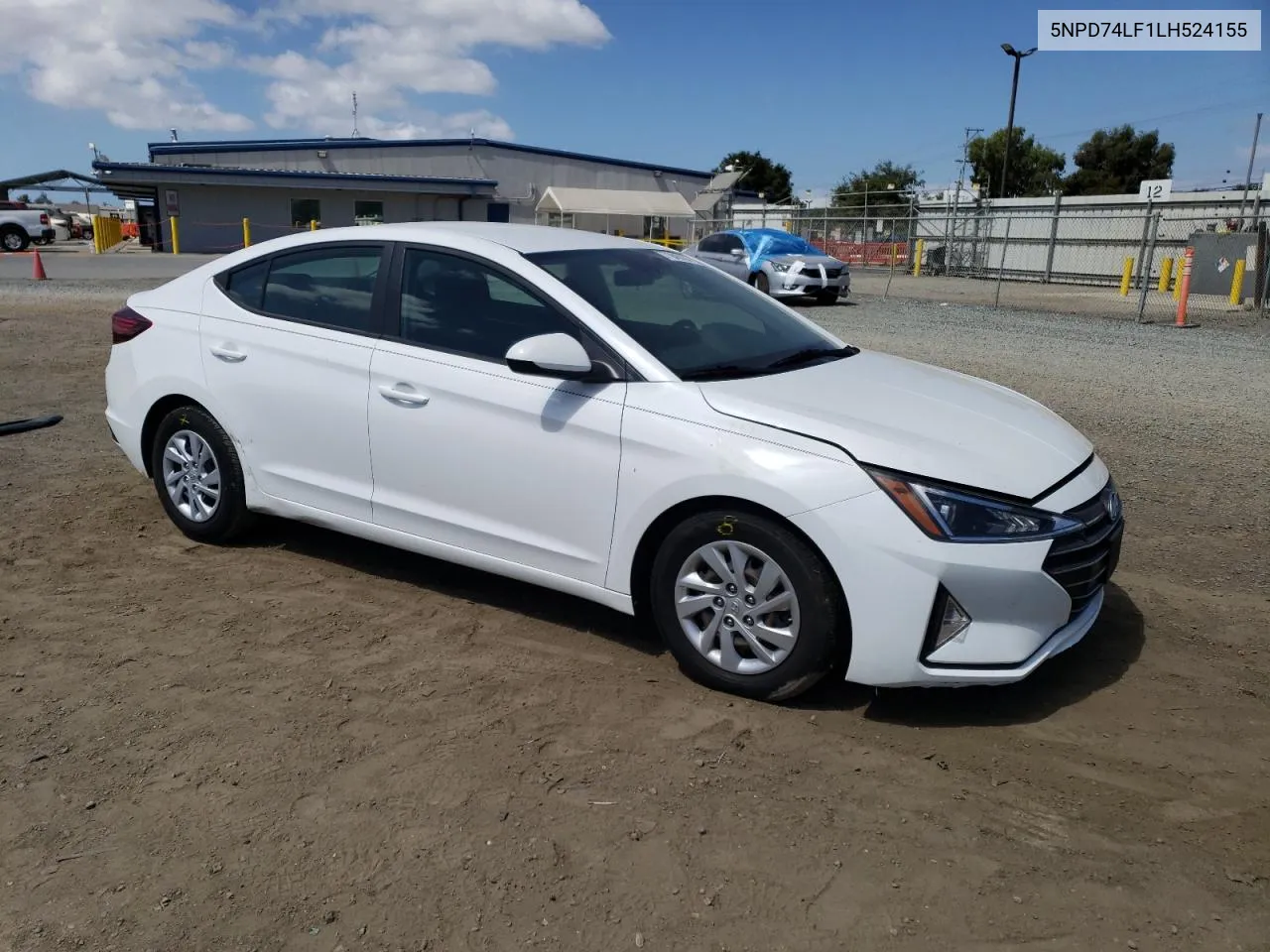 2020 Hyundai Elantra Se VIN: 5NPD74LF1LH524155 Lot: 71845704