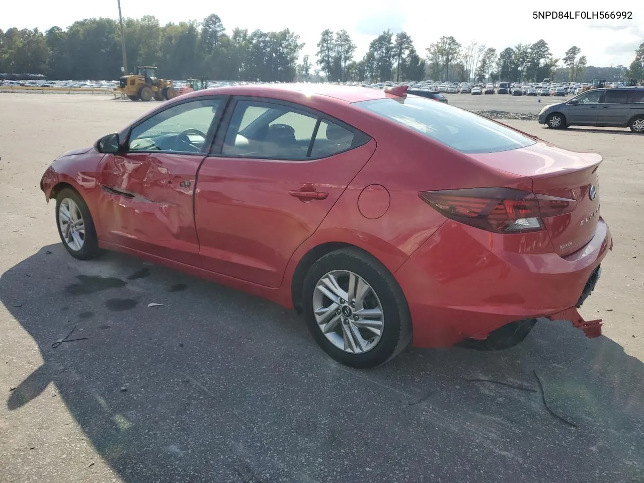 5NPD84LF0LH566992 2020 Hyundai Elantra Sel