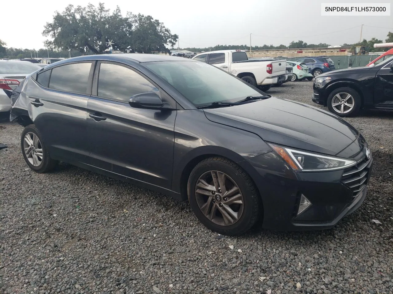 2020 Hyundai Elantra Sel VIN: 5NPD84LF1LH573000 Lot: 72044294