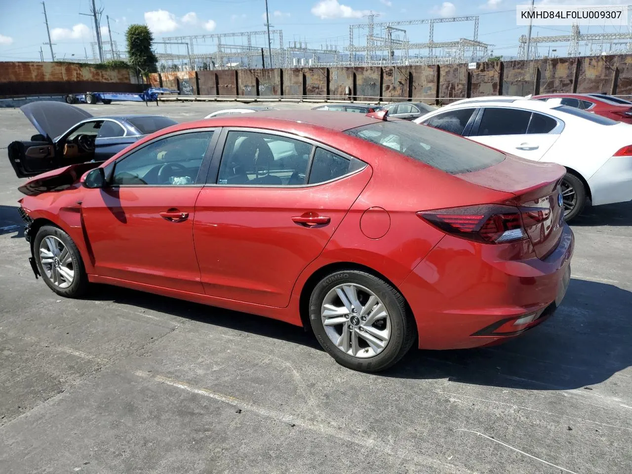 2020 Hyundai Elantra Sel VIN: KMHD84LF0LU009307 Lot: 72055464