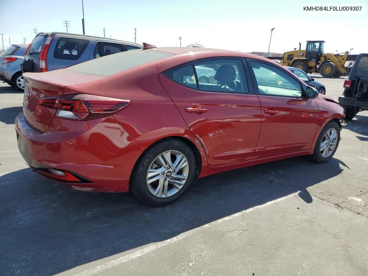 KMHD84LF0LU009307 2020 Hyundai Elantra Sel