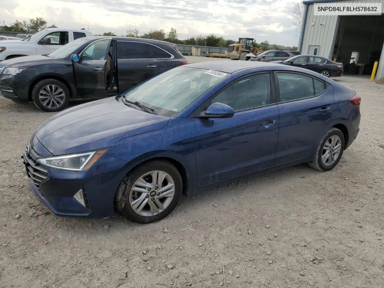 5NPD84LF8LH578632 2020 Hyundai Elantra Sel