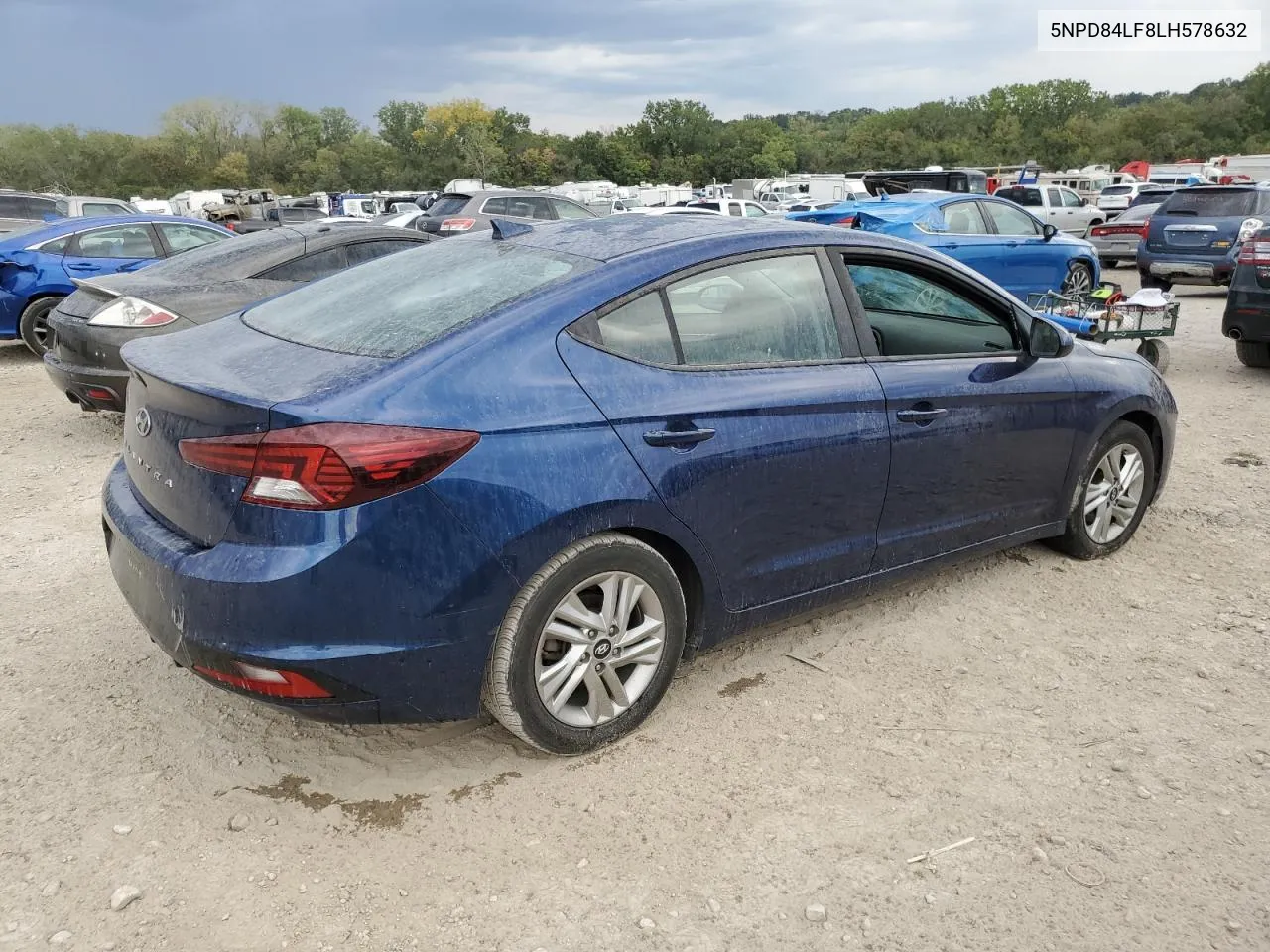 5NPD84LF8LH578632 2020 Hyundai Elantra Sel