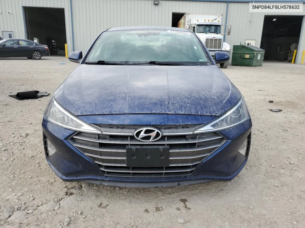 2020 Hyundai Elantra Sel VIN: 5NPD84LF8LH578632 Lot: 72084994