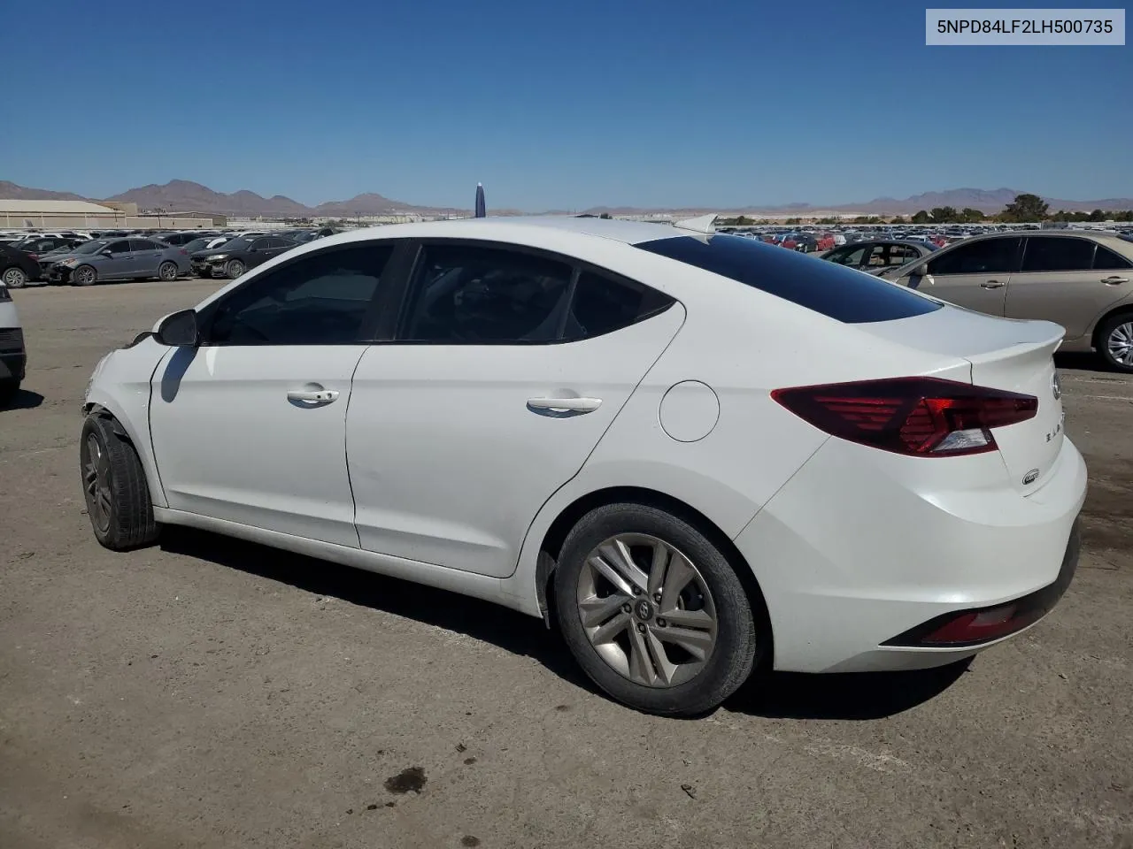 2020 Hyundai Elantra Sel VIN: 5NPD84LF2LH500735 Lot: 72178754