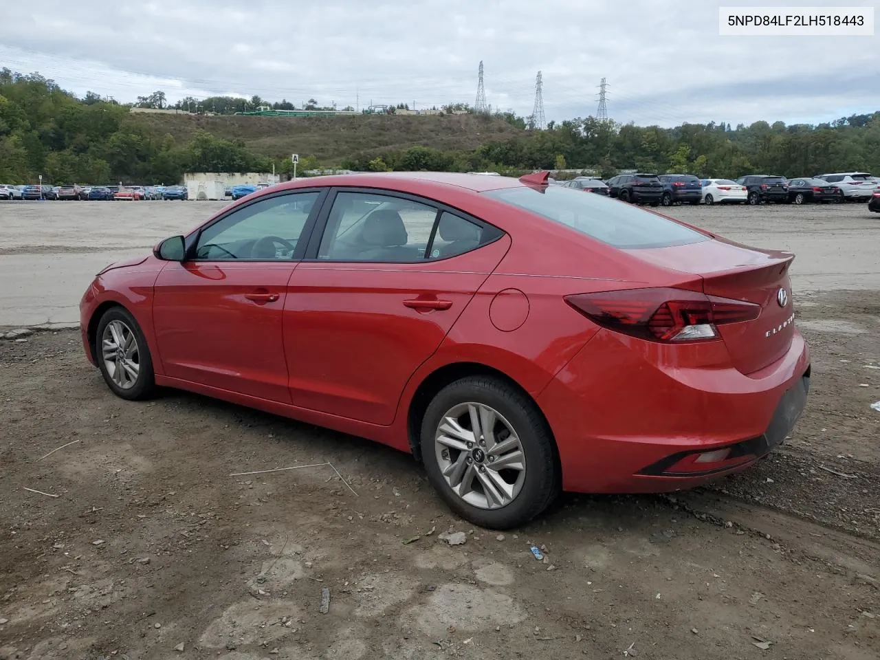 5NPD84LF2LH518443 2020 Hyundai Elantra Sel