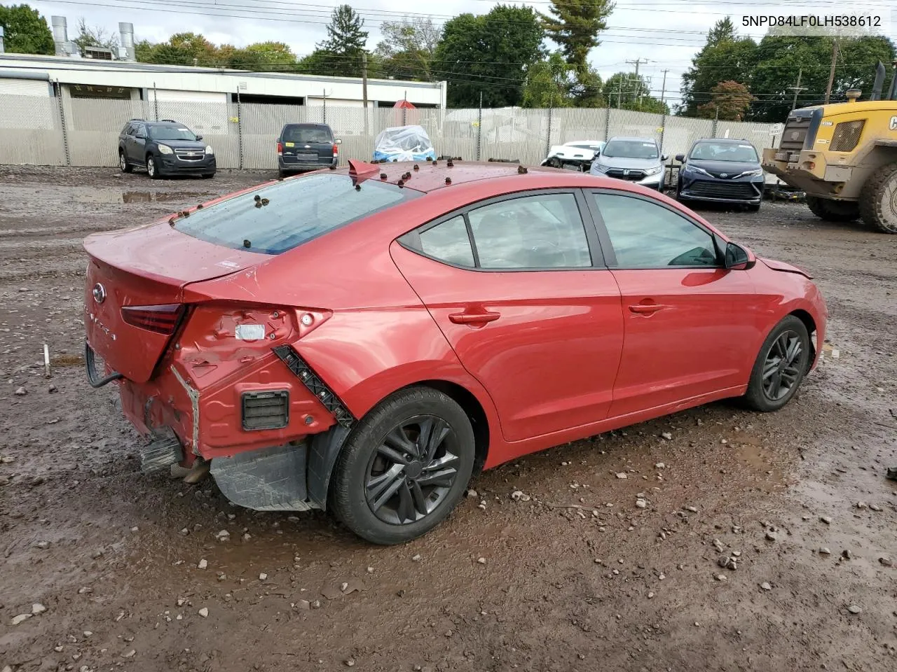 5NPD84LF0LH538612 2020 Hyundai Elantra Sel