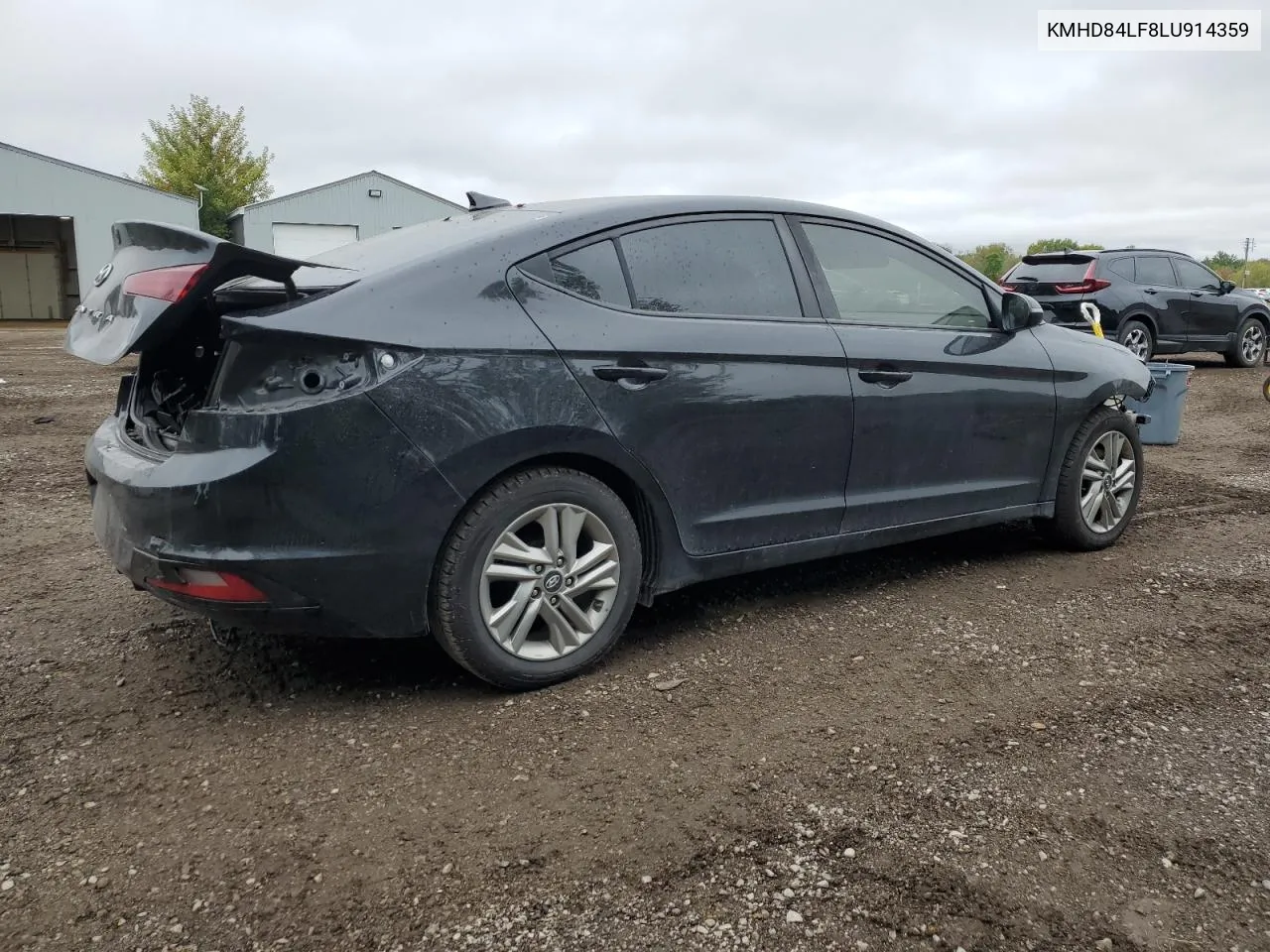 2020 Hyundai Elantra Sel VIN: KMHD84LF8LU914359 Lot: 72348624