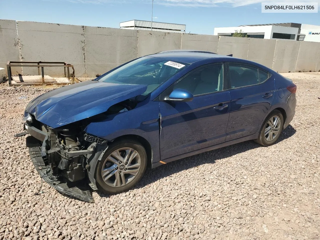 5NPD84LF0LH621506 2020 Hyundai Elantra Sel