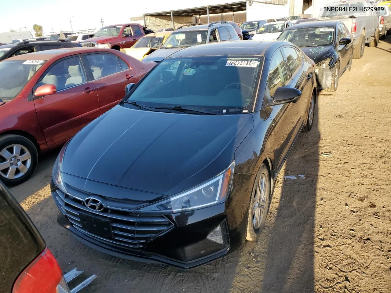 5NPD84LF2LH529989 2020 Hyundai Elantra Sel