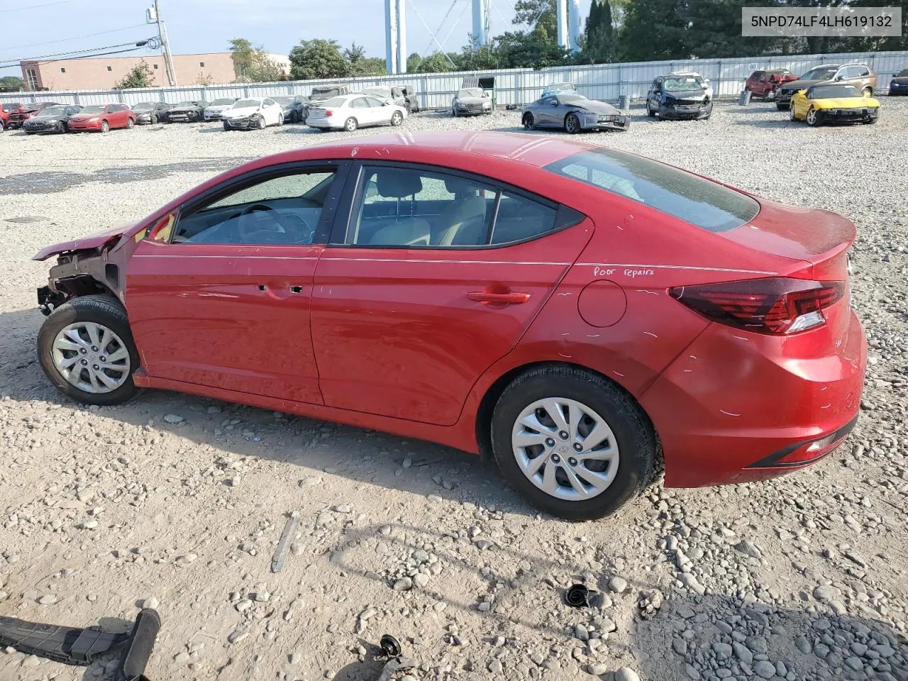 5NPD74LF4LH619132 2020 Hyundai Elantra Se