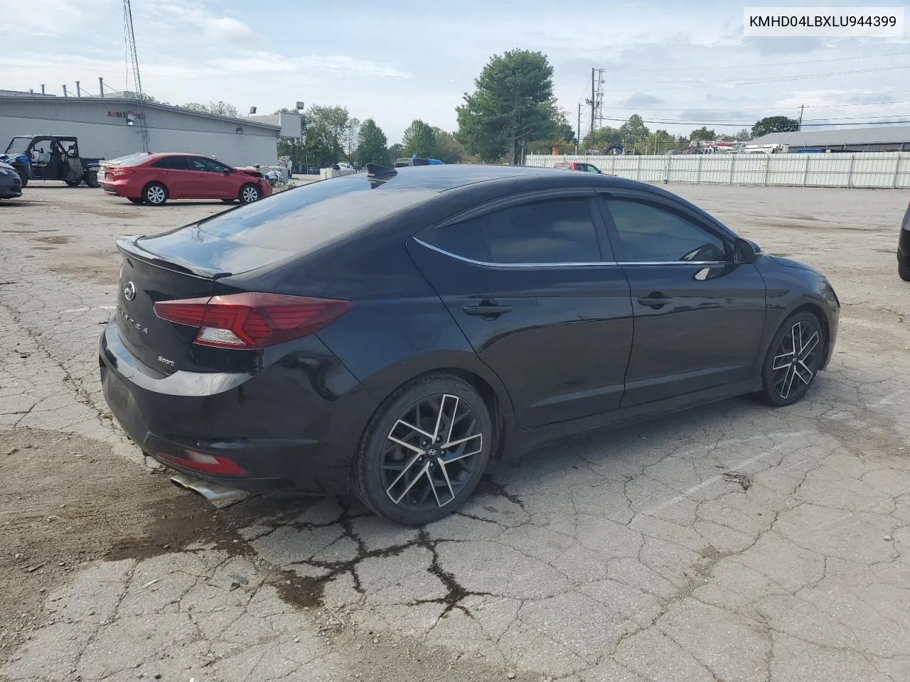 2020 Hyundai Elantra Sport VIN: KMHD04LBXLU944399 Lot: 72576204