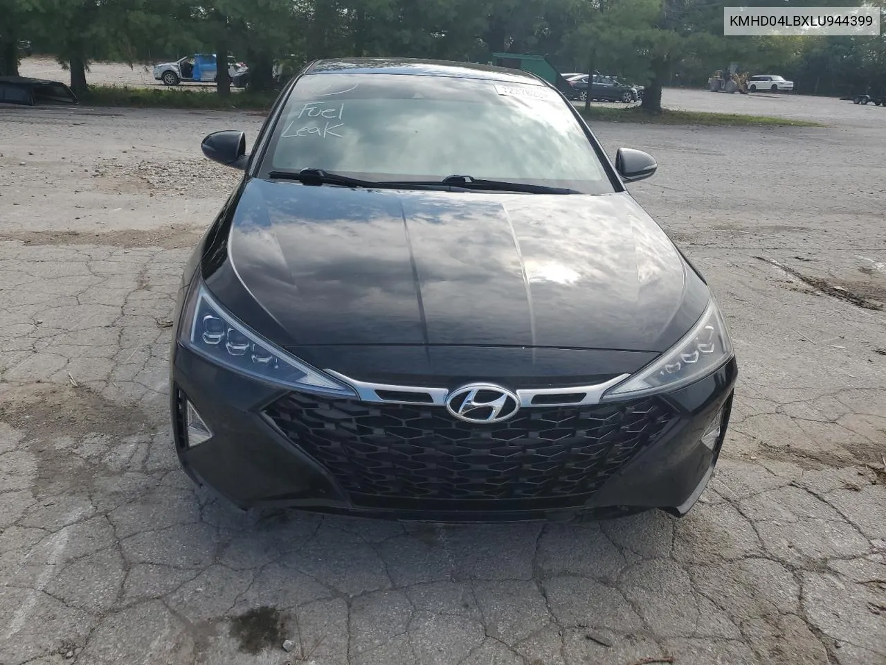 2020 Hyundai Elantra Sport VIN: KMHD04LBXLU944399 Lot: 72576204