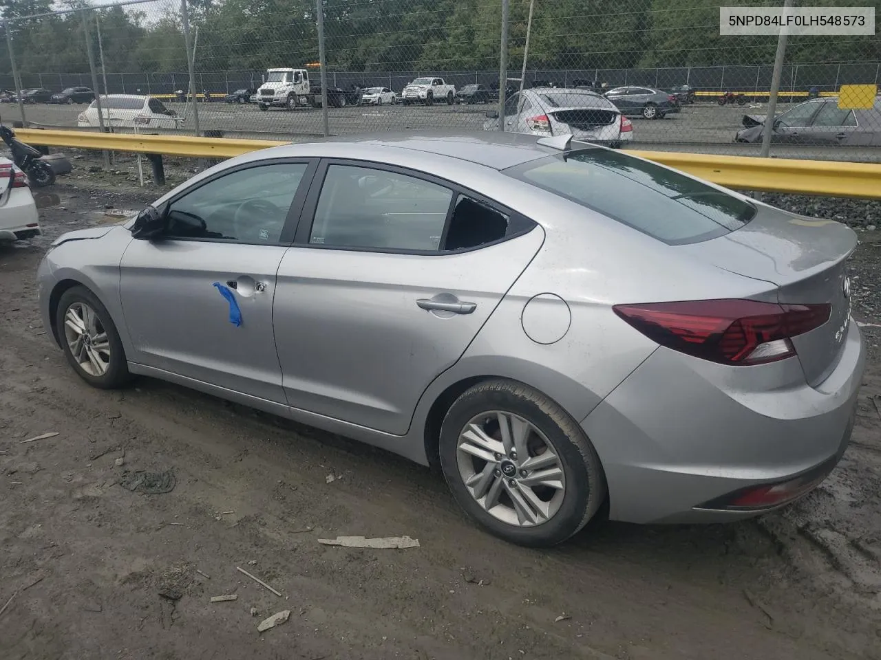 5NPD84LF0LH548573 2020 Hyundai Elantra Sel