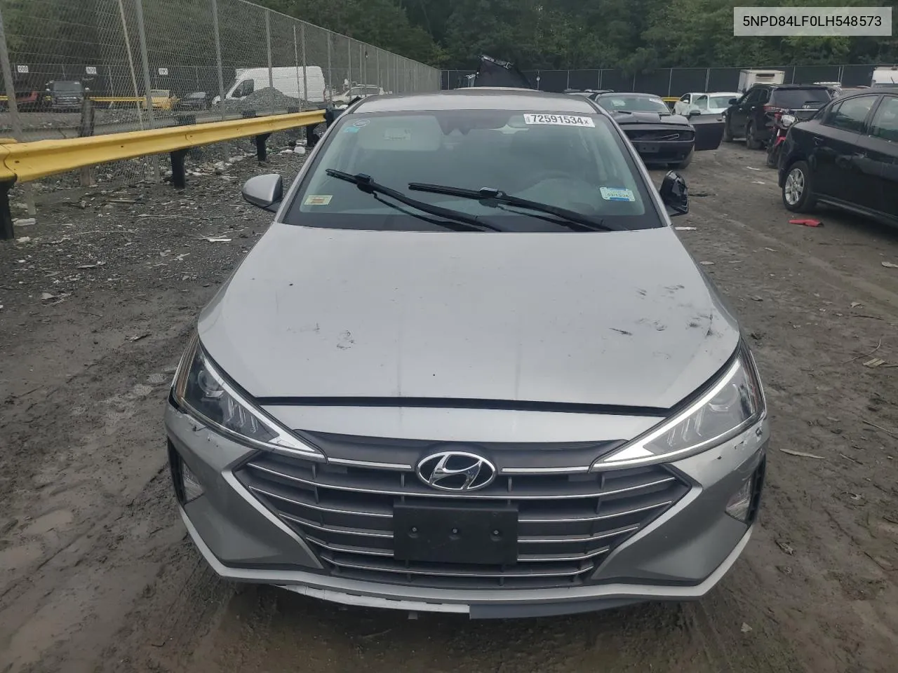 5NPD84LF0LH548573 2020 Hyundai Elantra Sel